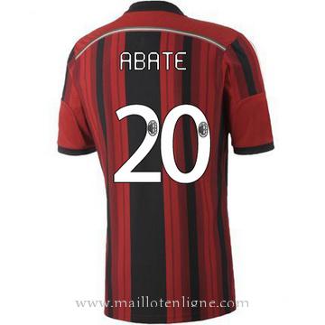 Maillot AC Milan ABATE Domicile 2014 2015